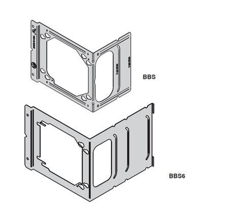 bbs electric box|NSI Industries BBS Electrical Box Bracket for Woo.